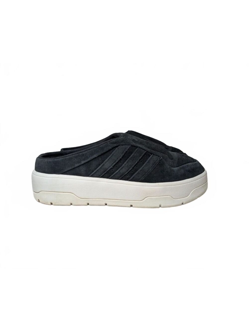 adidas Women's Rivalry Mule Core Black / Off White Slip-On Sneakers Size 10